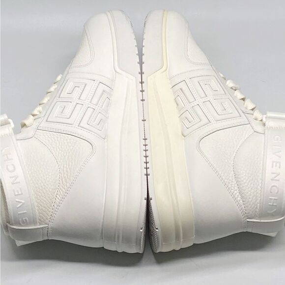 Givenchy G4 High Top Leather Sneakers size 42/us size 9 - Picture 10 of 14